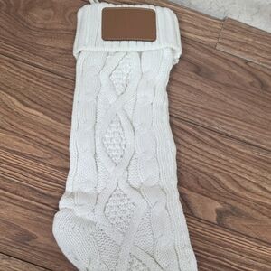 Persolized Knit Christmas Stocking Blank Also Avaliable